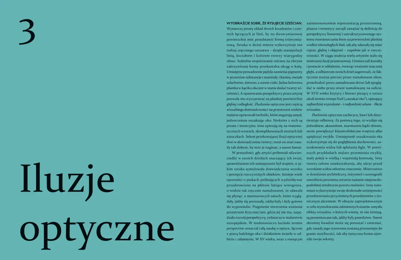 Iluzje optyczne w malarstwie: artyści od wieków oszukują oko, tworząc głębię i realizm.