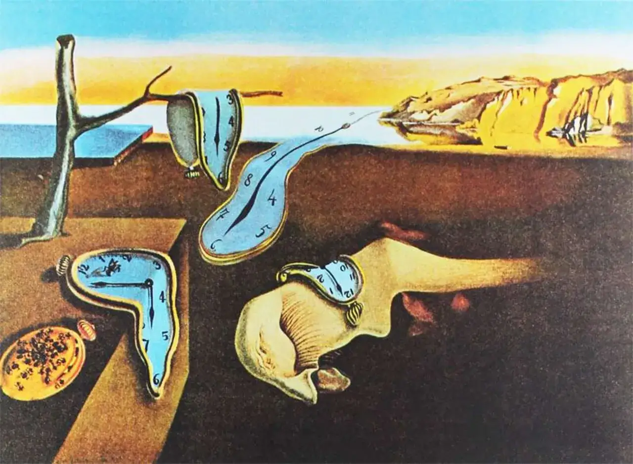 Salvador Dalí ciekawostki: topniejące zegary na surrealistycznym pustkowiu. Czas płynie inaczej w jego dziełach.