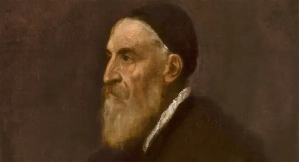 Portret starca z brodą i czarnym nakryciem głowy, jeden z tycjan najsłynniejsze obrazy.